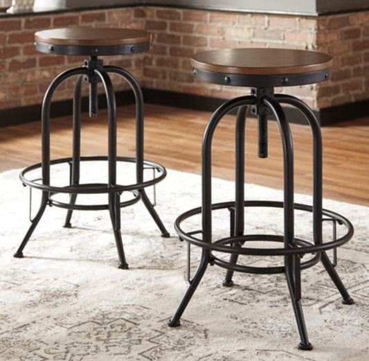 Valebeck Tall Swivel Barstool D546-230