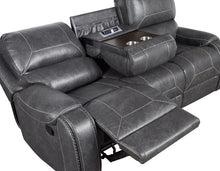 Load image into Gallery viewer, Titan Gray OVERSIZED 3pc Reclining Set