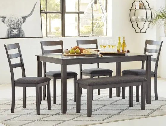 Bridson 6pc Dining Set D383-325