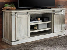 Load image into Gallery viewer, Carynhurst 70&quot; TV Stand, Whitewash


W755