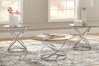 Hollynyx 3pc Occasional Tables T270