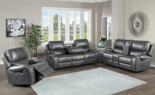 Load image into Gallery viewer, Titan Gray OVERSIZED 3pc Reclining Set