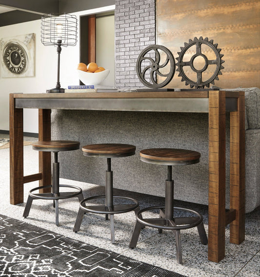 Torjin Brown/Gray 4pc Counter Height Set

 D440-52